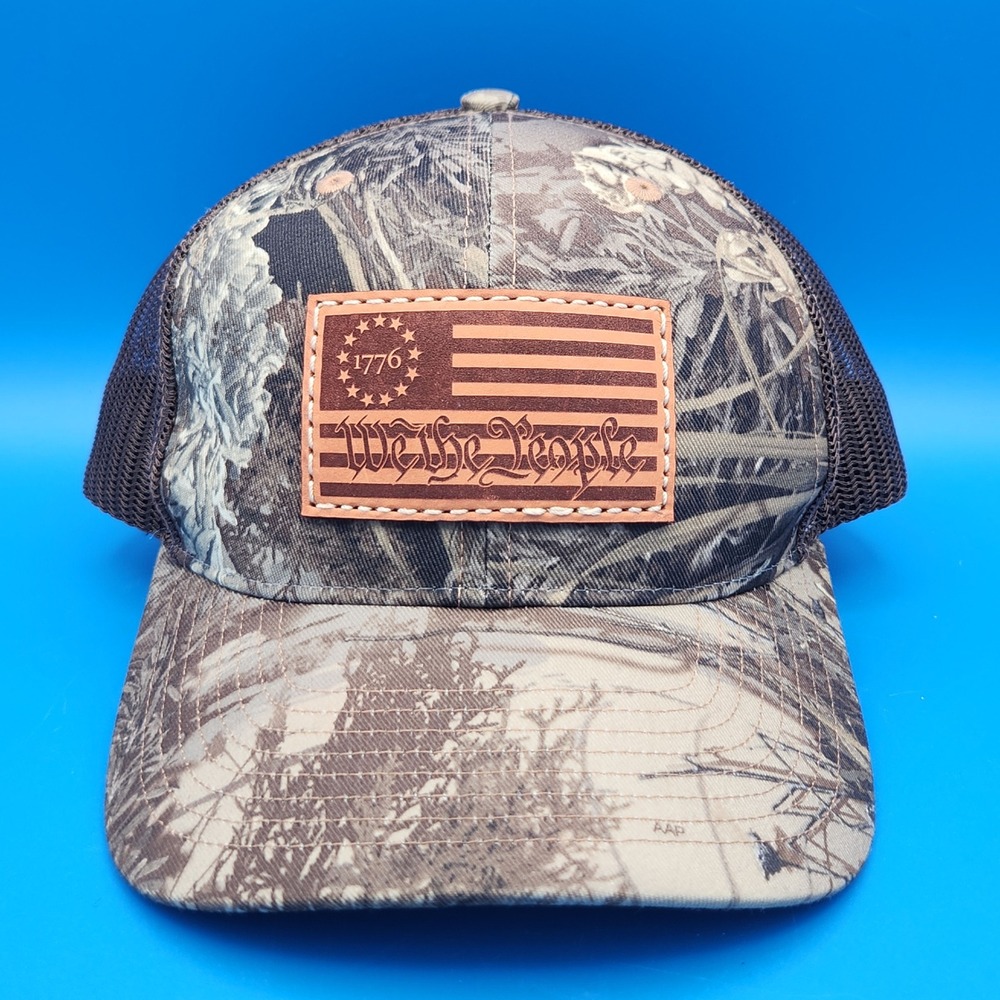 Richardson's "We the People" Camouflage Trucker Baseball Adjustable Hat